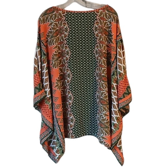 Belle By Kim Gravel Boho Top Size 2X - Picture 2 of 4